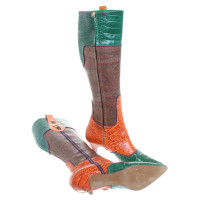 Etro Bottes multicolores