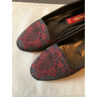 Carel Slippers/Ballerinas Canvas in Red