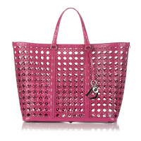 Christian Dior Sac fourre-tout en Cuir en Rose/pink