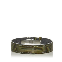 Louis Vuitton Armreif/Armband aus Leder in Braun