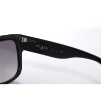 Alaïa Lunettes de soleil en Noir