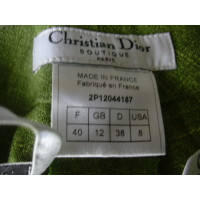 Christian Dior Paio di Pantaloni in Verde oliva