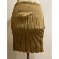 Chanel Skirt Viscose in Gold