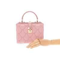 Dolce & Gabbana Dolce Box Bag Leer in Roze