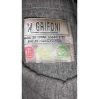 Mauro Grifoni Strick aus Wolle in Grau