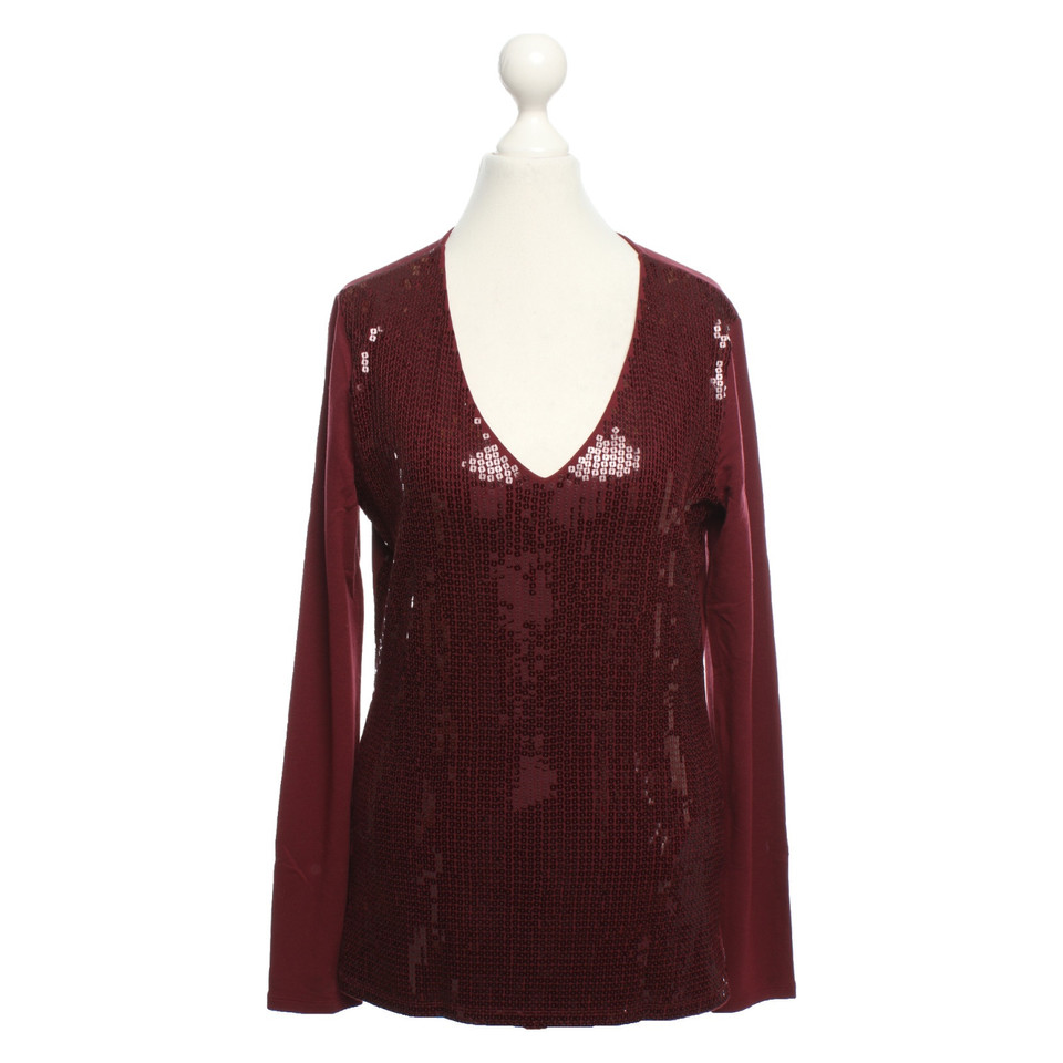 Armani Jeans Top en Bordeaux