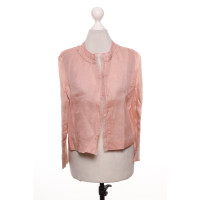 Miu Miu Jacket/Coat Cotton in Pink