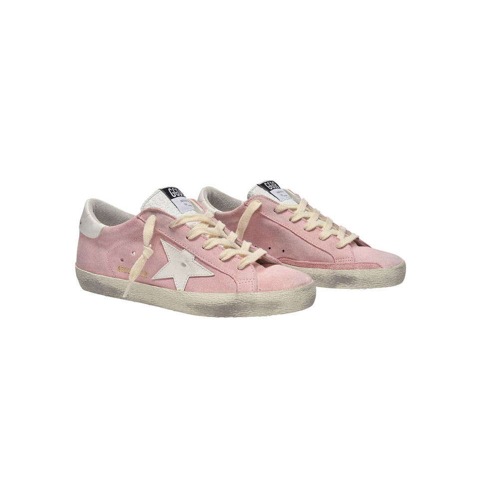 Golden Goose Chaussures de sport en Cuir en Rose/pink