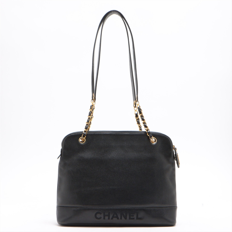 Chanel Tote bag Leather in Black