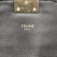Céline C Bag Leather in Silvery
