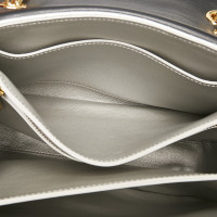 Céline C Bag Leather in Silvery