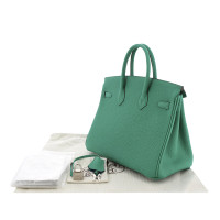 Hermès Birkin Bag 25 en Cuir en Vert