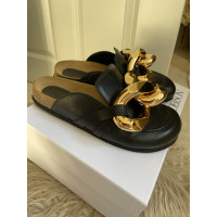 Jw Anderson Sandals Leather in Black