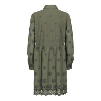 Diane Von Furstenberg Kleid aus Baumwolle in Grün