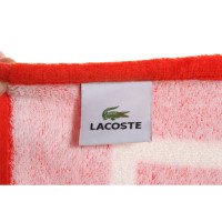 Lacoste Accessoire aus Baumwolle in Rot