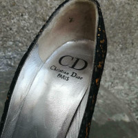 Christian Dior Pumps/Peeptoes en Cuir en Noir