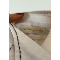 Munthe Plus Simonsen Jacket/Coat Ramie in White