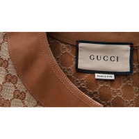 Gucci Kleid aus Leinen in Beige