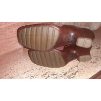 Timberland Stiefel aus Leder in Braun