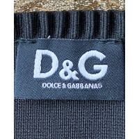 Dolce & Gabbana Robe en Coton en Doré
