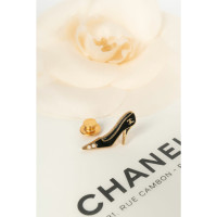 Chanel Brosche in Schwarz