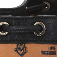 Moschino Love Beuteltasche mit Logoprint