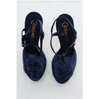 Chanel Lace-up shoes in Blue