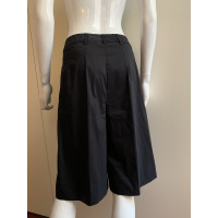 Liviana Conti Shorts aus Baumwolle in Schwarz