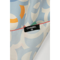 Chanel Carré Silk 90x90 in Blau