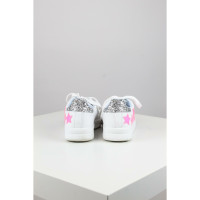 Chiara Ferragni Sneaker in Pelle in Bianco
