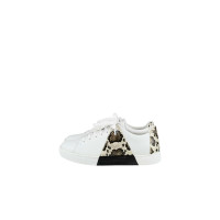 Emporio Armani Sneaker in Pelle in Bianco
