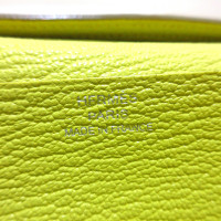 Hermès Béarn Leather in Green