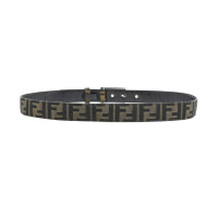 Fendi Ceinture en Toile en Marron