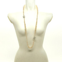 Chanel Necklace Pearls in Cream