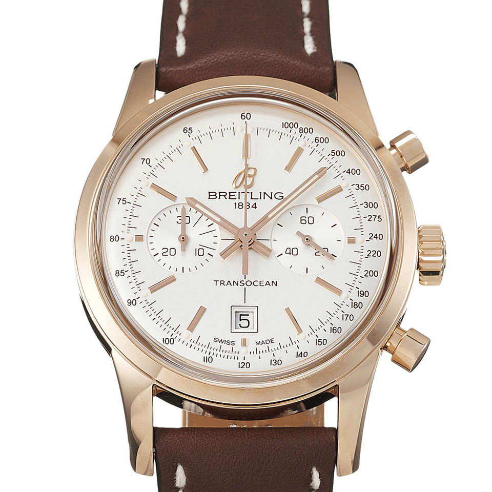 Breitling Transocean Chronograph Leather
