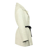 Theory Giacca/Cappotto in Cotone in Bianco