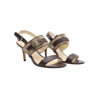 Coach Sandals Leather in Brown