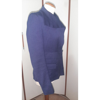 Malloni Jacket/Coat Wool in Blue