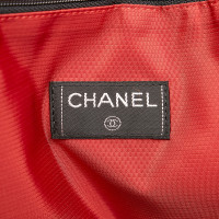 Chanel Sac de voyage en Coton en Noir