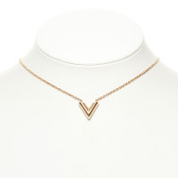 Louis Vuitton Necklace Red gold in Gold