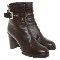 Walter Steiger Ankle boots Leather in Brown