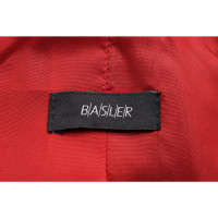 Basler Giacca/Cappotto in Pelle in Rosso