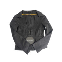 Gucci Jacke/Mantel aus Baumwolle in Schwarz