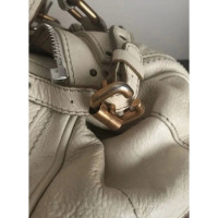 Chloé Paddington Bag aus Leder in Creme