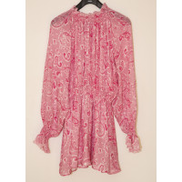 Msgm Kleid aus Viskose in Rosa / Pink