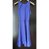 Christian Dior Kleid aus Seide in Blau