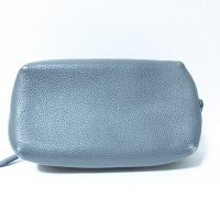 Salvatore Ferragamo Handtasche aus Leder in Grau