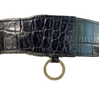 Versace Cintura in Pelle in Nero