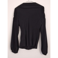 Diane Von Furstenberg Top en Soie en Noir