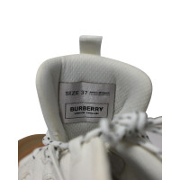 Burberry Chaussures de sport en Coton en Blanc